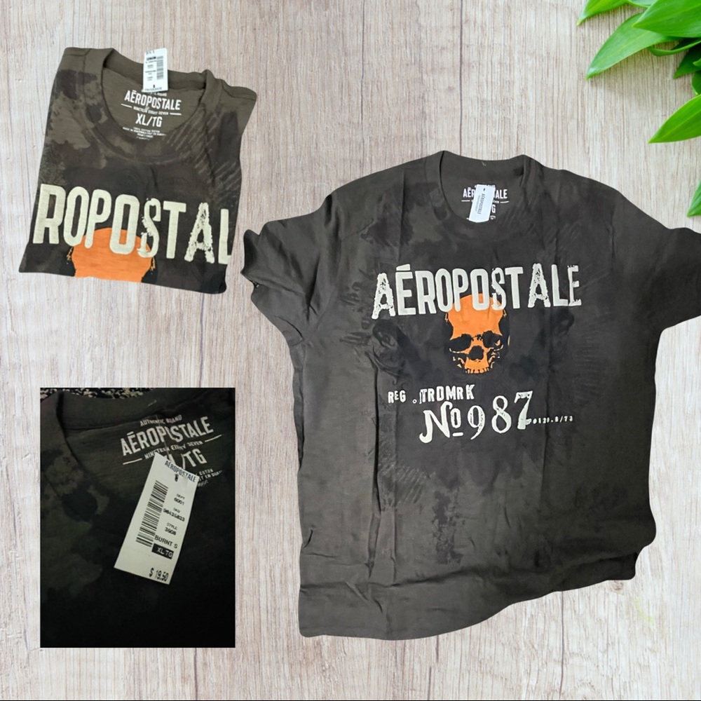 🆕Men's Aeropostale Graphic Tee- Size XL 🛍️